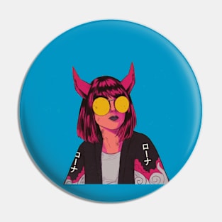 Devil girl Pin