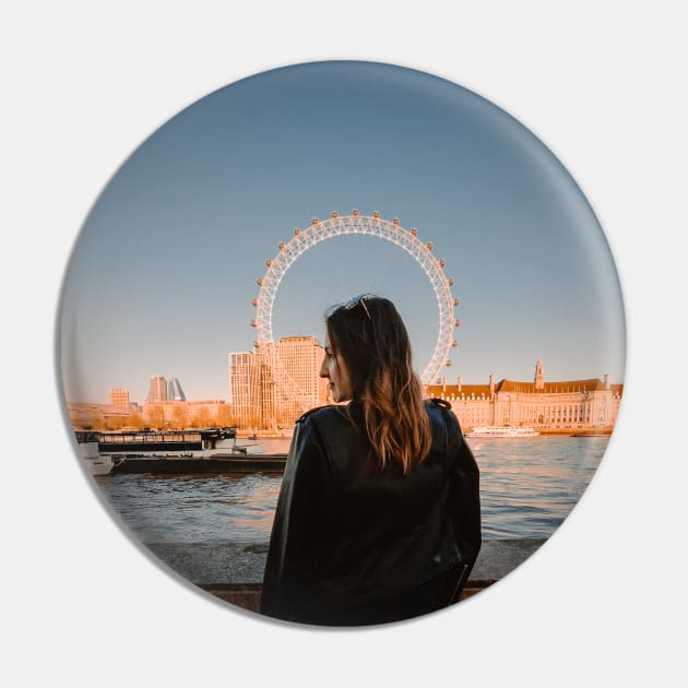 London Eye Portrait - London Pin by Scala Ad Astra Forum