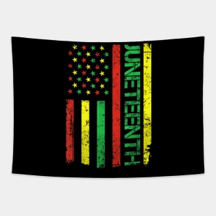 juneteenth flag 2023 Tapestry