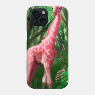 Pink Giraffe Phone Case