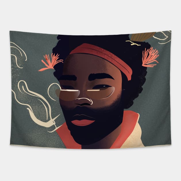 Black music Tapestry by DouglasGon