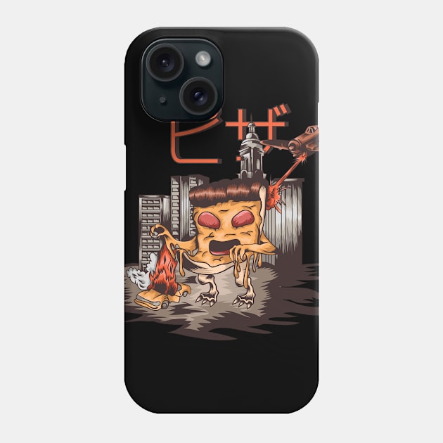 Pizza Attack Phone Case by feringrh