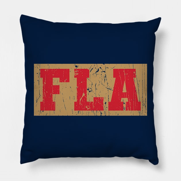 FLA / Panthers Pillow by Nagorniak