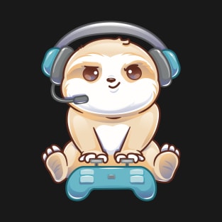 Gaming Sloth T-Shirt