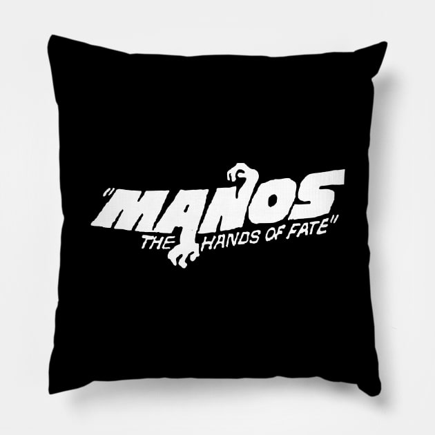 Manos Hands of Fate Pillow by gogamego