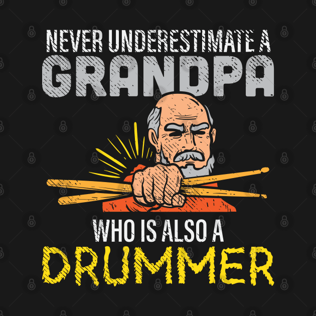 Drummer Grandpa by maxdax