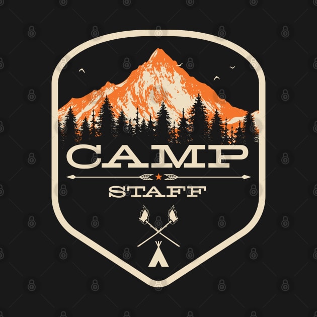 Camp Counselor design - Camp Staff print product by Vector Deluxe