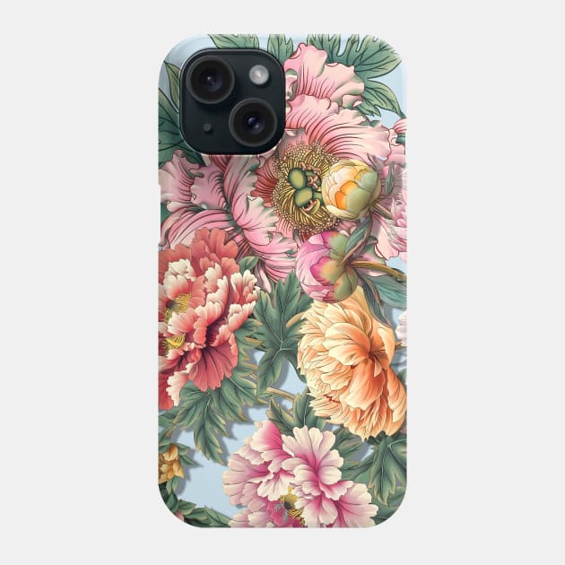 The Peonies Phone Case by PrivateVices