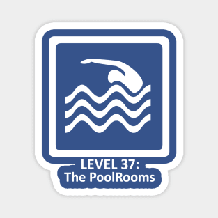 The PoolRooms - The Backrooms -Level 37 -Found Footage Magnet