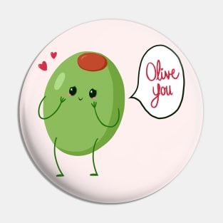 Olive You Pin