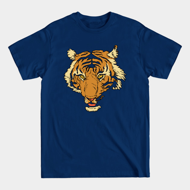 Disover Bengal Tiger Head - Growling Bengal Tiger - T-Shirt