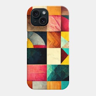 Abstract Patchwork pattern Phone Case