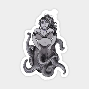 Octopus Queen Magnet