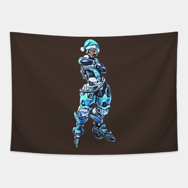 Lucio Andes Skin, Overwatch Tapestry by Green_Shirts