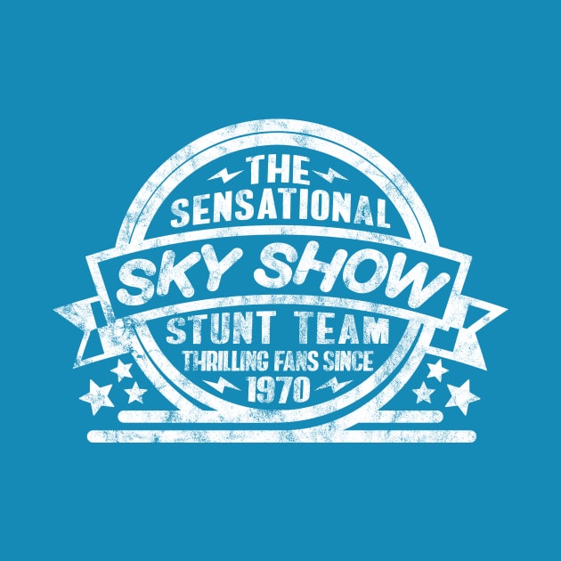 1970 - The Sensational Sky Show (Blue - Worn) by jepegdesign