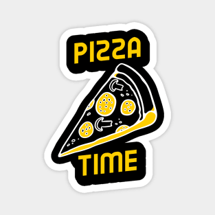 Pizza Time - Art and Drawing for Foodie Magnet