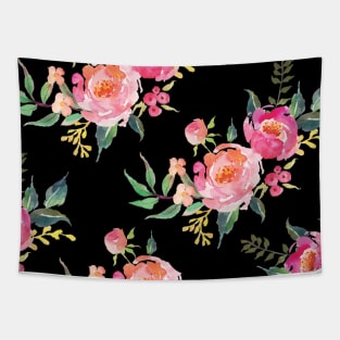 Mask Flower Beauty Tapestry