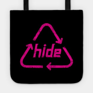 Hideto Matsumoto Anniversary [Recycle logo Pink] Tote