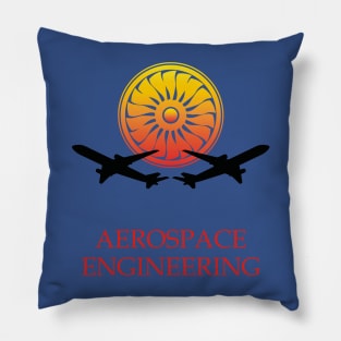 Aerospace engineering airplane engineer Pillow