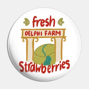 Delphi strawberry farm Pin