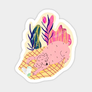 Sleeping bear Magnet