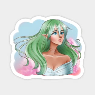 Cherry Blossom - Elf Fairy Magnet