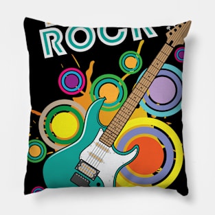 Pop Rock Electric Guitar Pillow