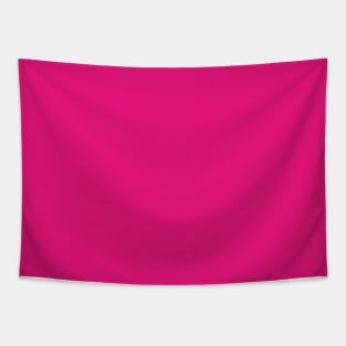 Hot Pink Plain Solid Color Tapestry