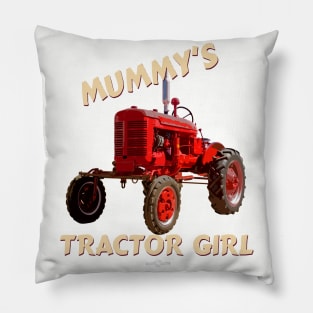 Mummy's tractor girl Pillow