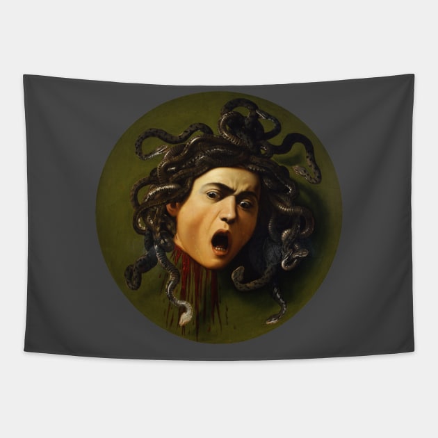 Medusa by Caravaggio Tapestry by keepermurph