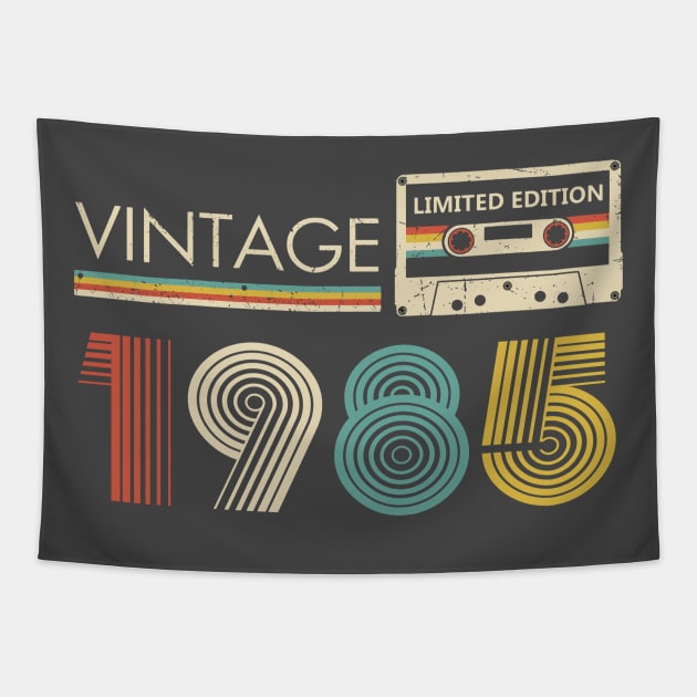 Vintage 1985 Limited Edition Cassette Tapestry by louismcfarland