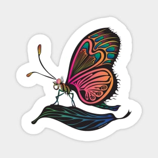 Memengwaa Butterfly WAWEZHI Canada Indigenous Magnet