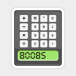 Upside Down Calculator 58008 (BOOBS) Magnet