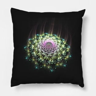 Green awakening Pillow