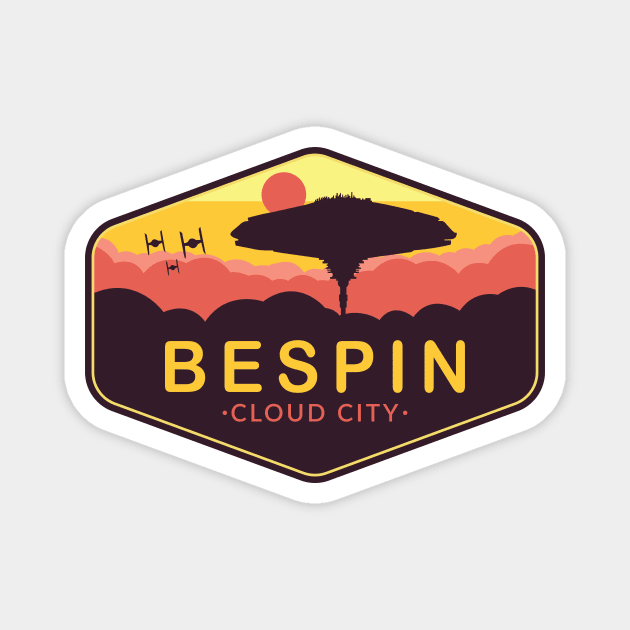 Bespin Cloud City Magnet by Space Club