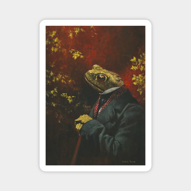 Mr Toad Magnet by mictomart