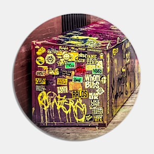 Graffiti Street Art Sticker NYC Pin