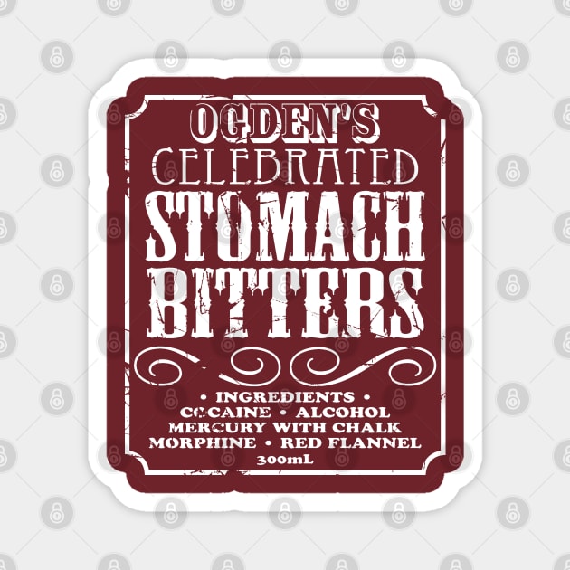 Ogden's Stomach Bitters Magnet by WhatProductionsBobcaygeon