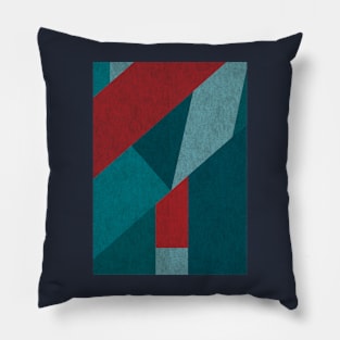 Geometric Textured Pattern Pillow