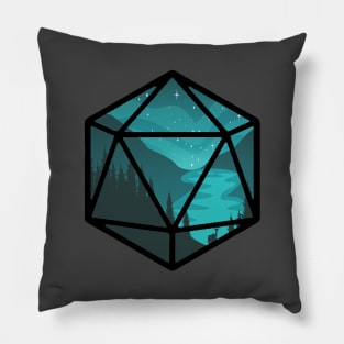 Serene Lake D20 Pillow