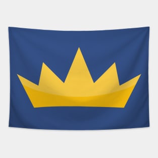 Golden Crown Shape Tapestry