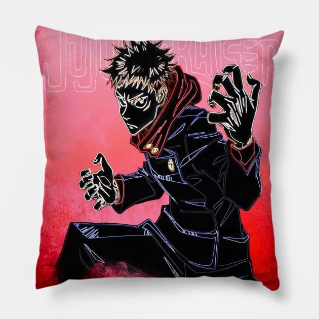 Itadori Yuji Pillow by Sakent