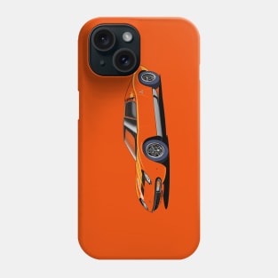 Orange Lamborghini Miura Supercar Phone Case