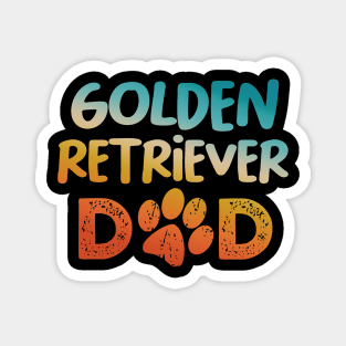 Golden Retriever Dad Magnet