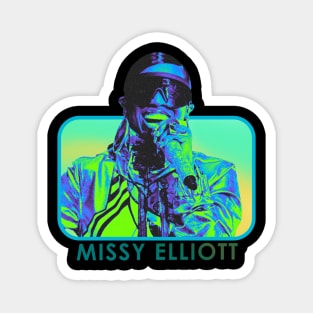 Missy Elliot - retro acid Magnet