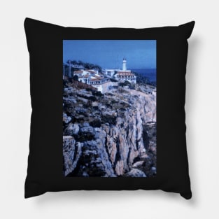 LIGHTHOUSE AT CABO LA NAO JAVEA SPAIN Pillow