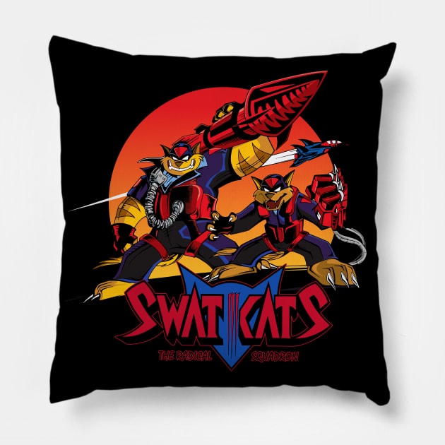 The Radical Squadron Pillow by Breakpoint