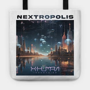 Nextropolis Xhuman future city Tote