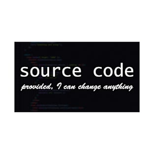 Source code provided T-Shirt