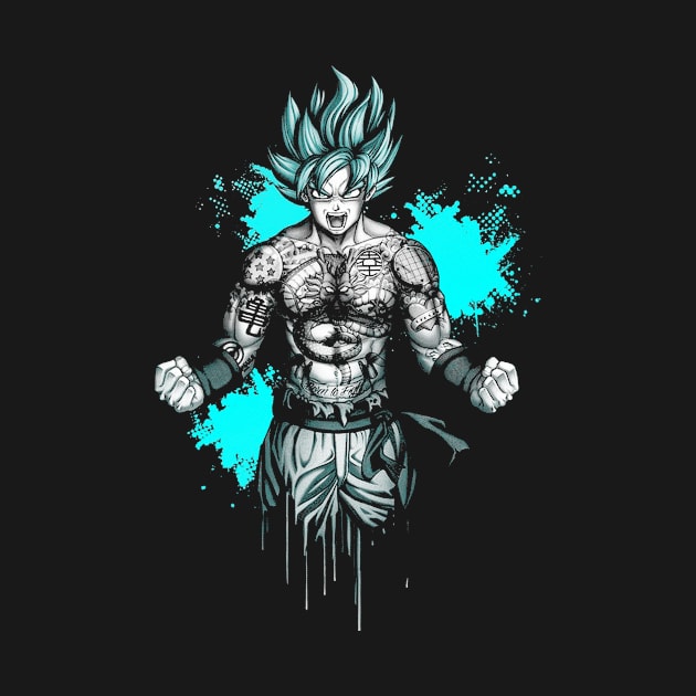 SonGoku Super Saiya jin by amalia23